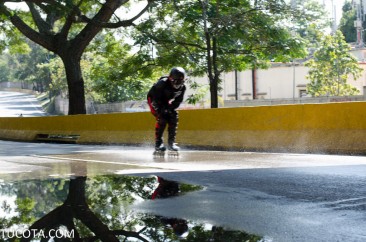 Roller: Raul Vilchez sobre el espejo de agua