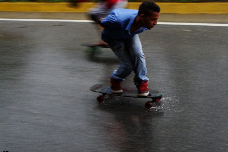 Galería: Bajo la lluvia a color I