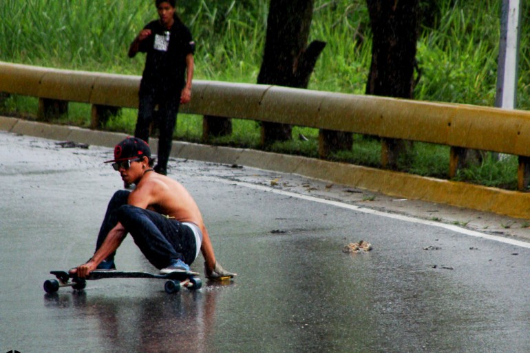 Galería: Bajo la lluvia a color I