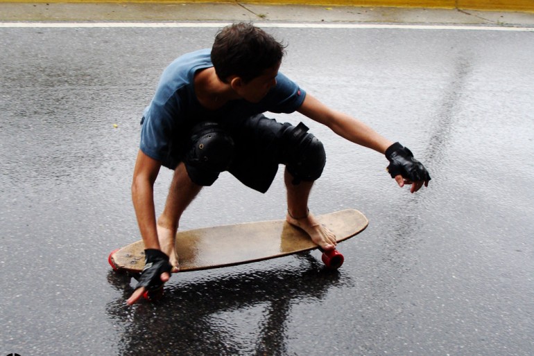 Galería: Bajo la lluvia a color I