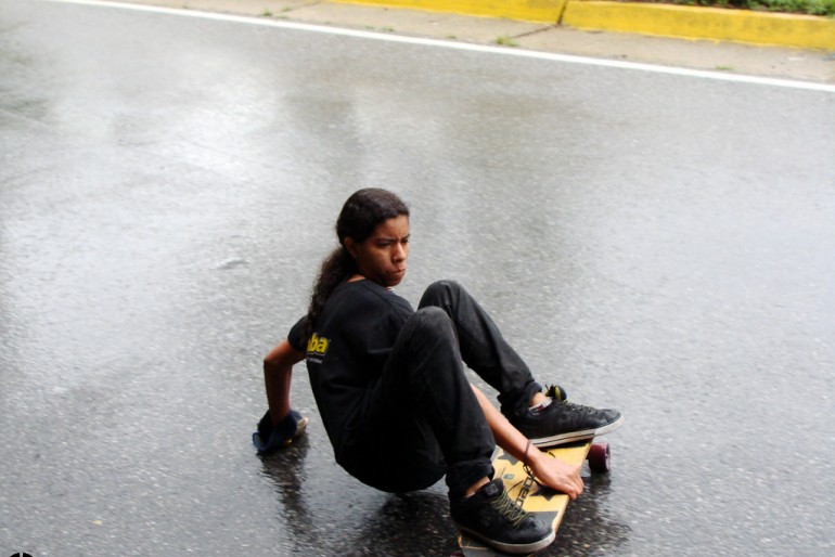 Galería: Bajo la lluvia a color I