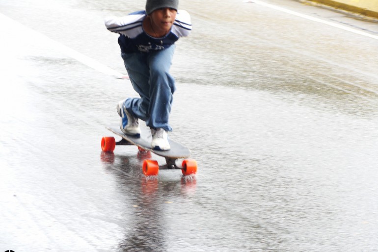 Galería: Bajo la lluvia a color I